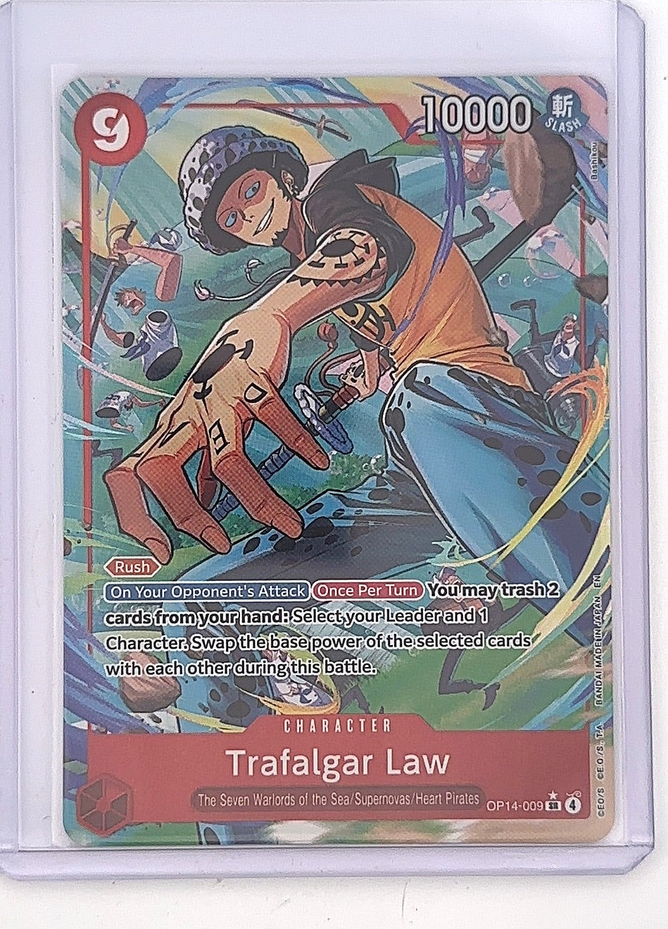 Trafalgar Law #OP14-009 [NM] — front