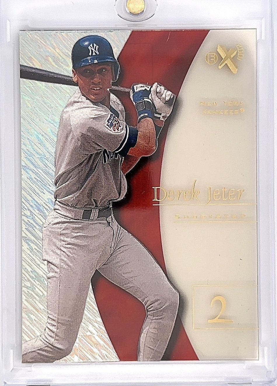 1998 Skybox EX 2001 Derek Jeter #7 — front