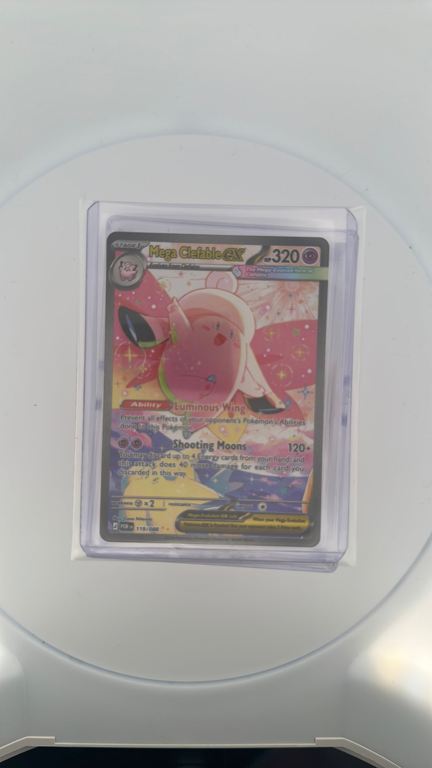Mega Clefable ex - 119/088 ME03: Perfect Order #119/088 — front