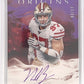 Nick Bosa Origins 03/17 Rookie Card Autograph — front