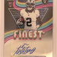 2025 Topps Finest Rookie Autograph Ashton Jeanty #RFA-AJ — front