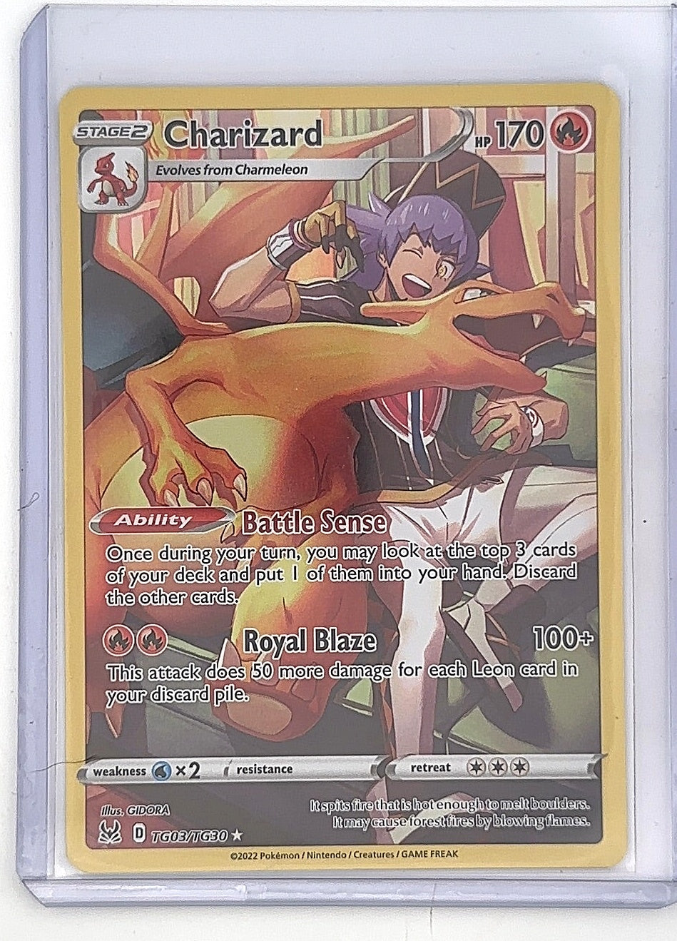 Charizard #TG03/TG30 — front