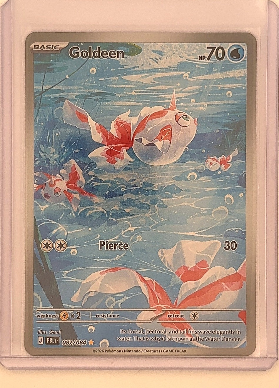 Goldeen - 087/084 #087/084 — front