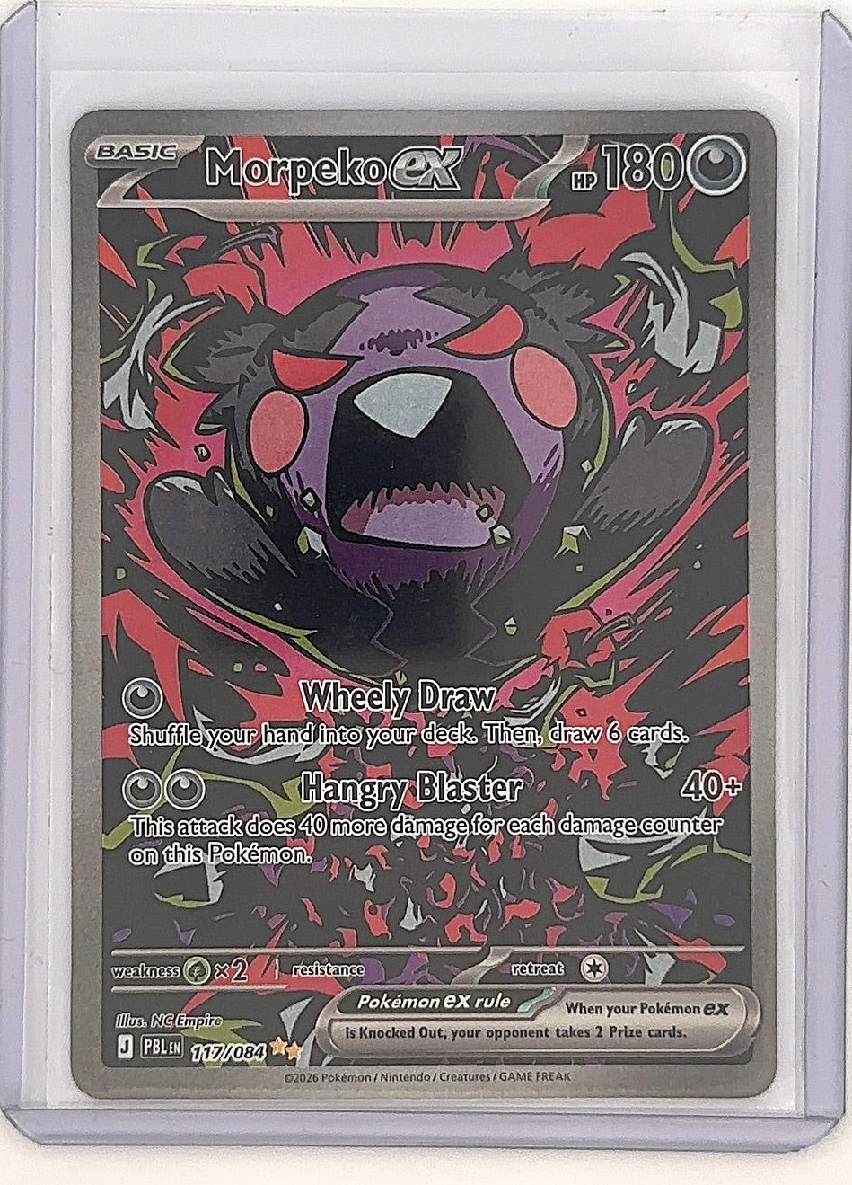 Morpeko ex - 117/084 #117/084 — front