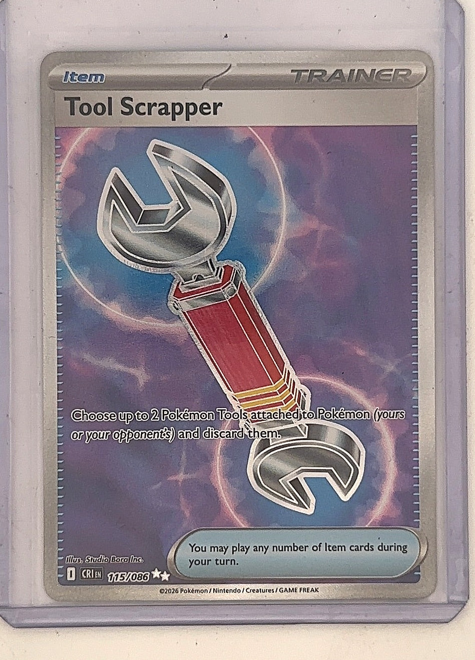 Tool Scrapper #115/086 — front