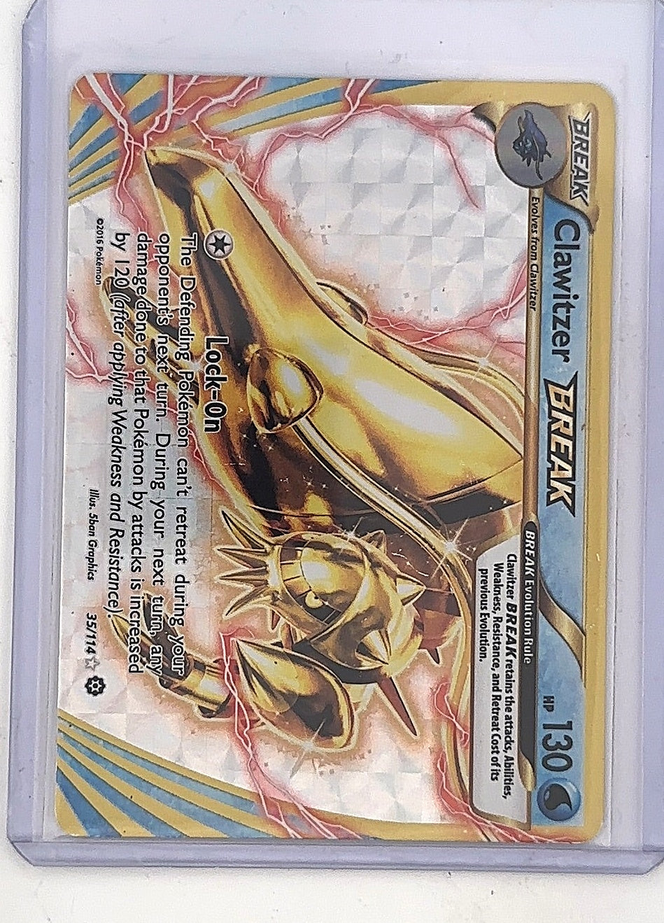 Clawitzer BREAK #35/114 — front