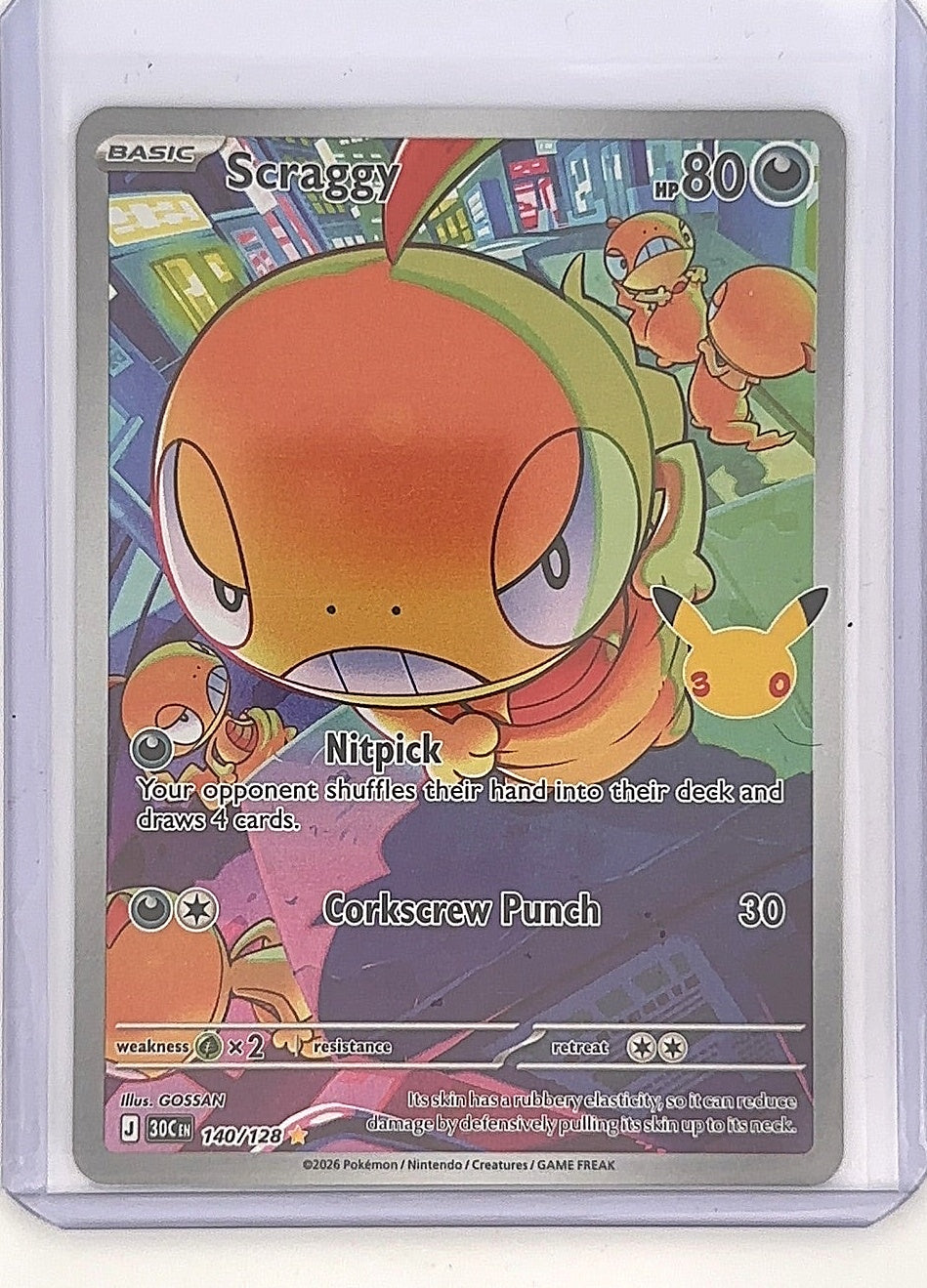 Scraggy - 140/128 #140/128 — front