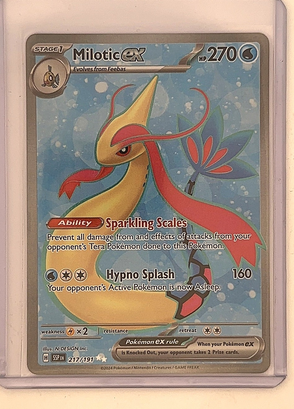 Milotic ex - 217/191 #217/191 — front