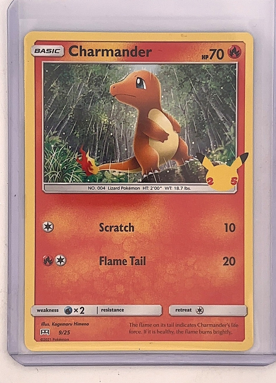 Charmander - 9/25 #009/025 — front
