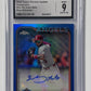 Zach Neto - CGC 9/AUTO 10 Chrome Update Autographs — front