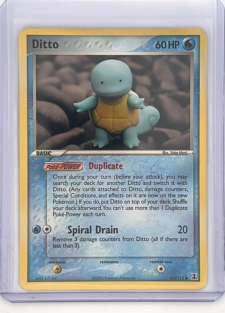 Ditto - 64/113 (Squirtle) #064/113 — front