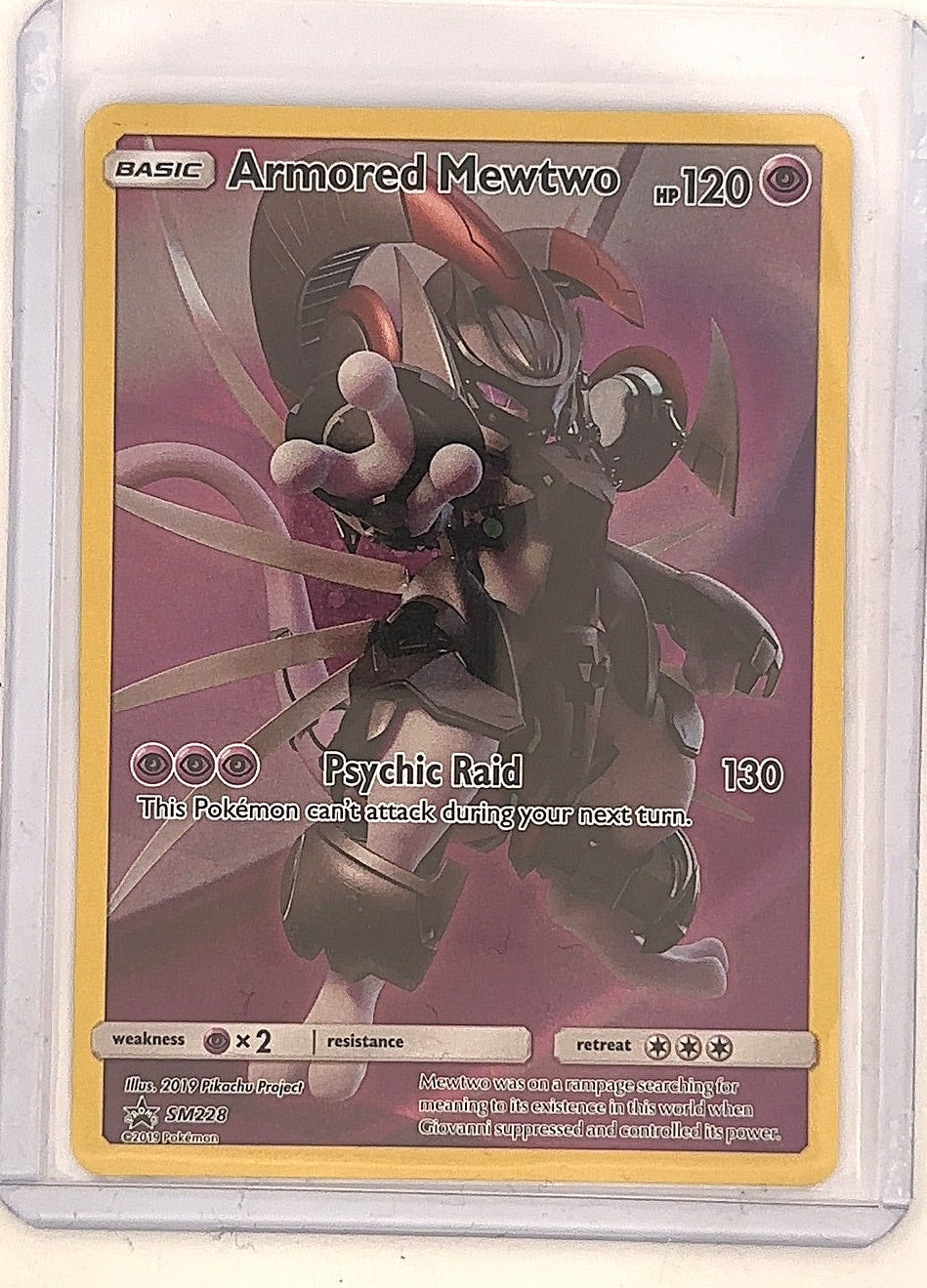 Armored Mewtwo - SM228 #SM228 — front