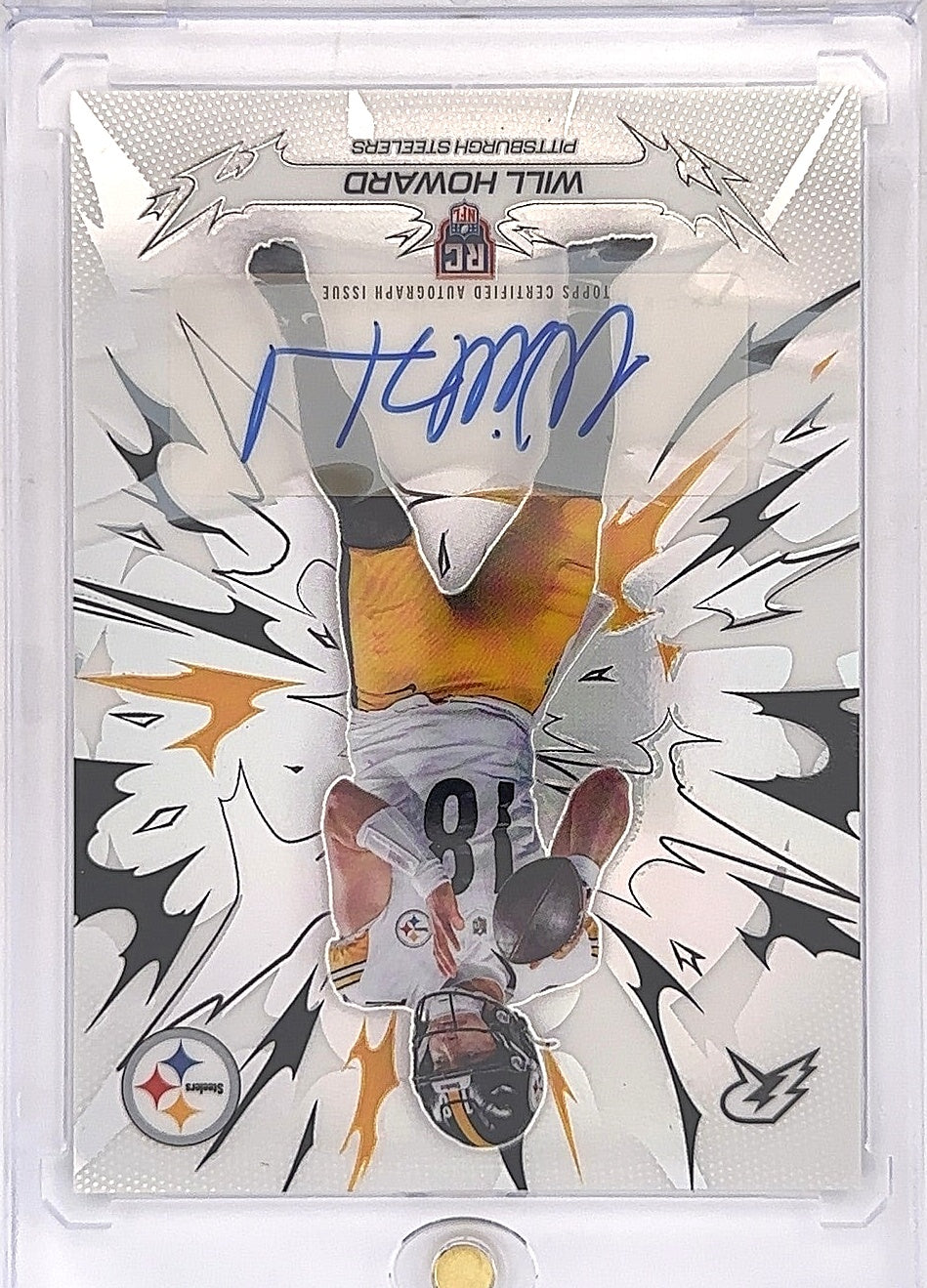 2025 Topps Resurgence Will Howard [Silver Static Signature] #182 — front