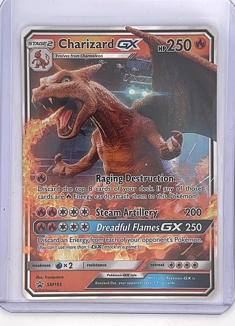 Charizard GX - SM195 #SM195 — front