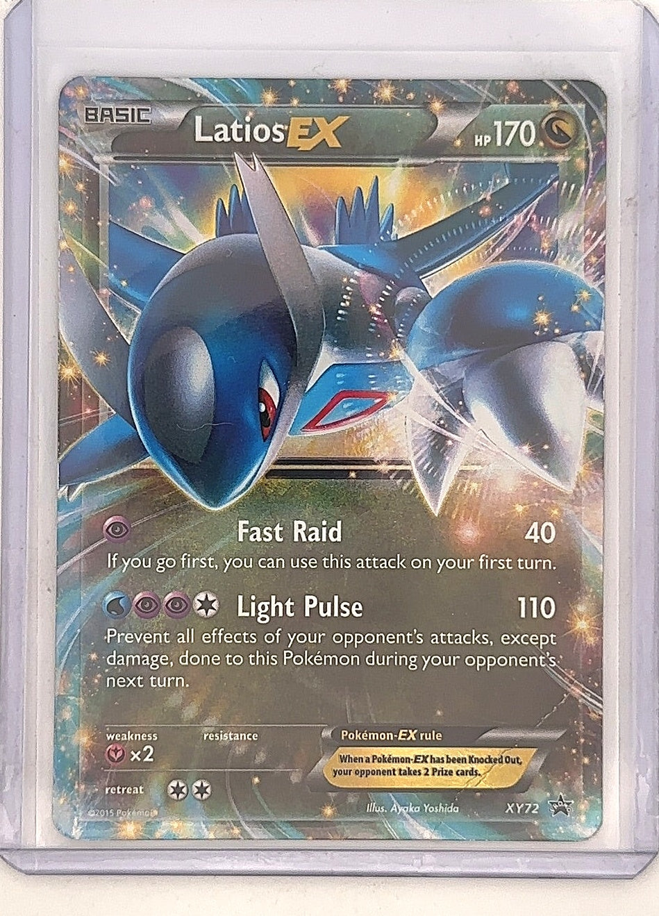 Latios EX #XY72 — front
