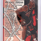 1996 Fleer Metal Michael Jordan [Metallized] #128 — back