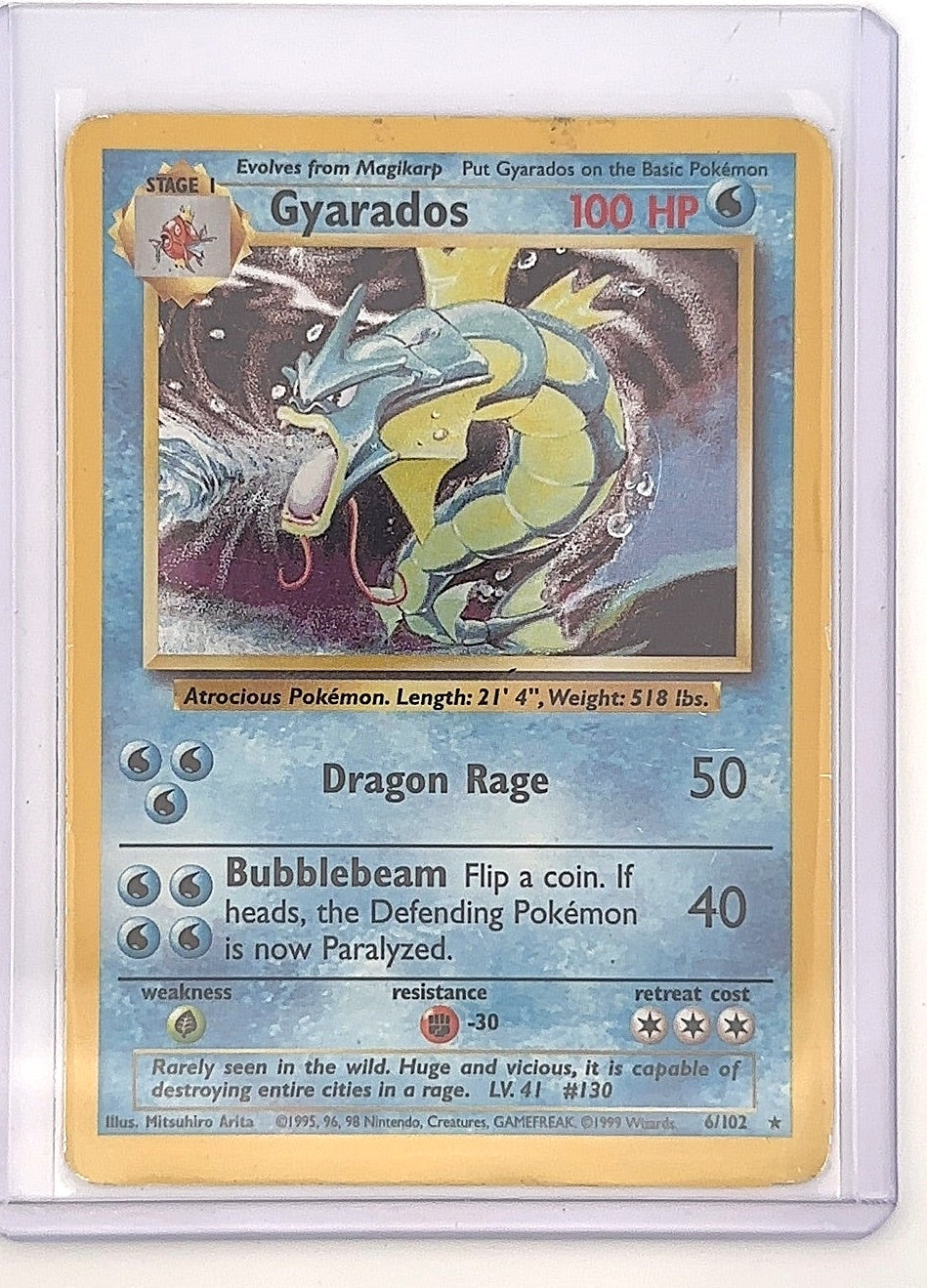Gyarados #006/102 — front