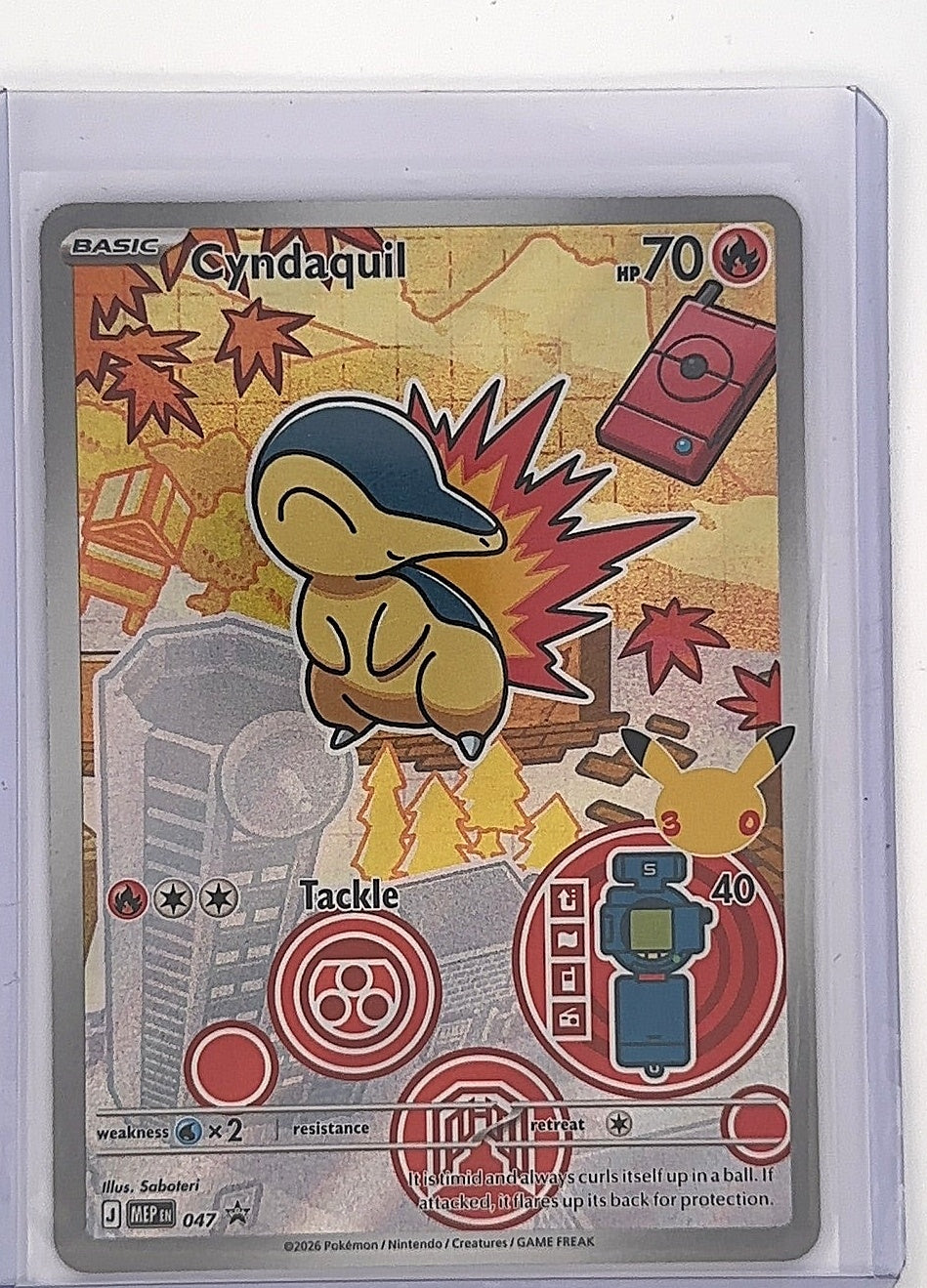Cyndaquil - 047 #047 — front