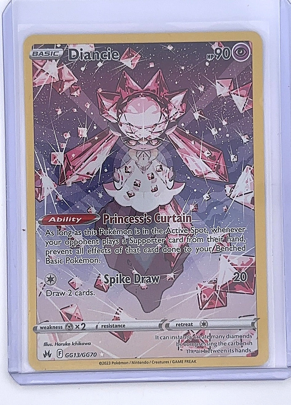 Diancie #GG13/GG70 — front