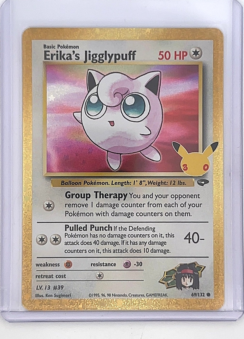Erika's Jigglypuff #69/132 — front