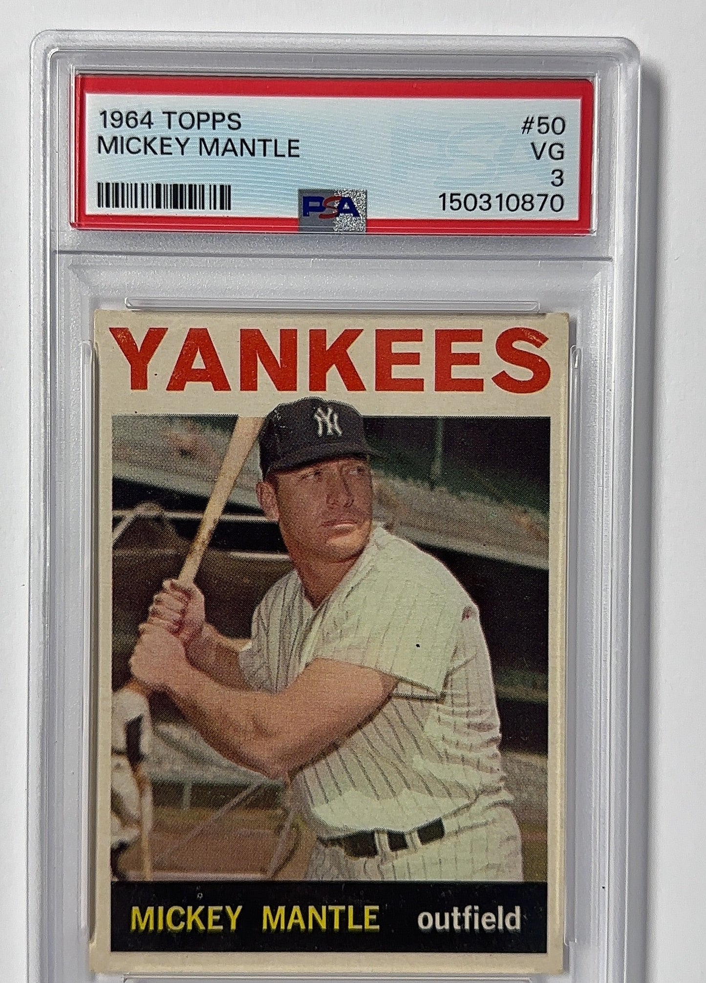 Mickey Mantle - PSA 3 Topps — front