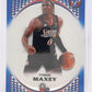 2025 Topps Pristine Tyrese Maxey [Blue Refractor] #68 — front