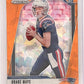 2024 Panini Prizm Drake Maye [Orange Ice] #329 — front