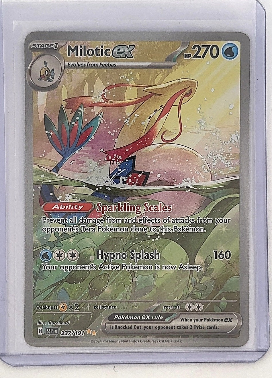 Milotic ex - 237/191 #237/191 — front