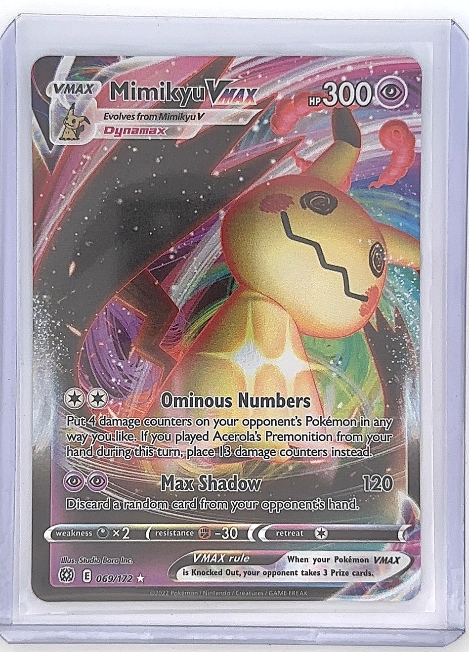 Mimikyu VMAX #069/172 — front