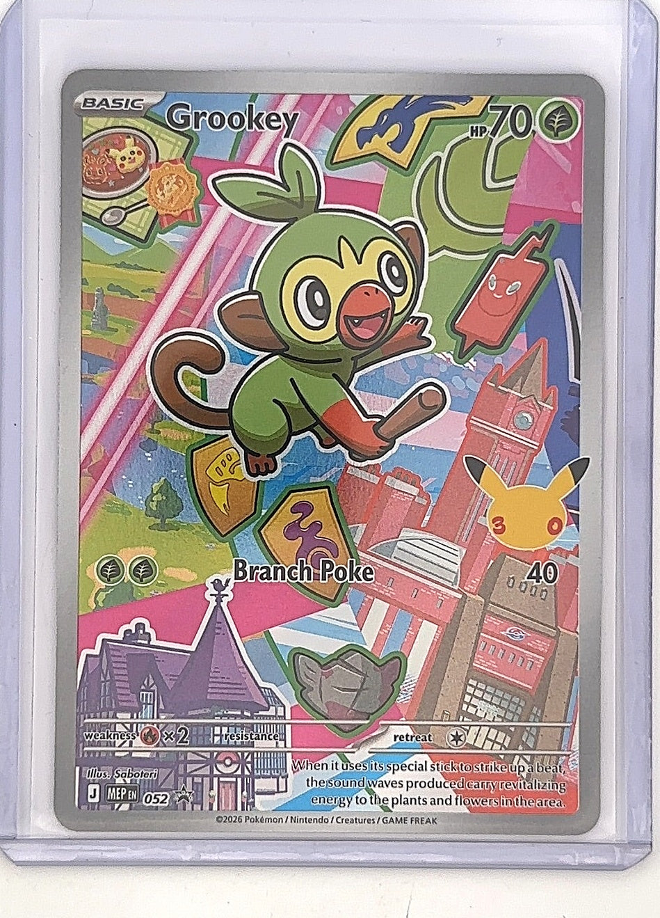 Grookey - 052 #052 — front