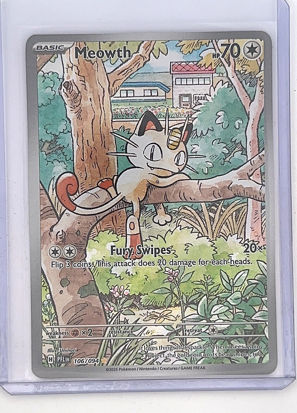 Meowth #106/094 — front