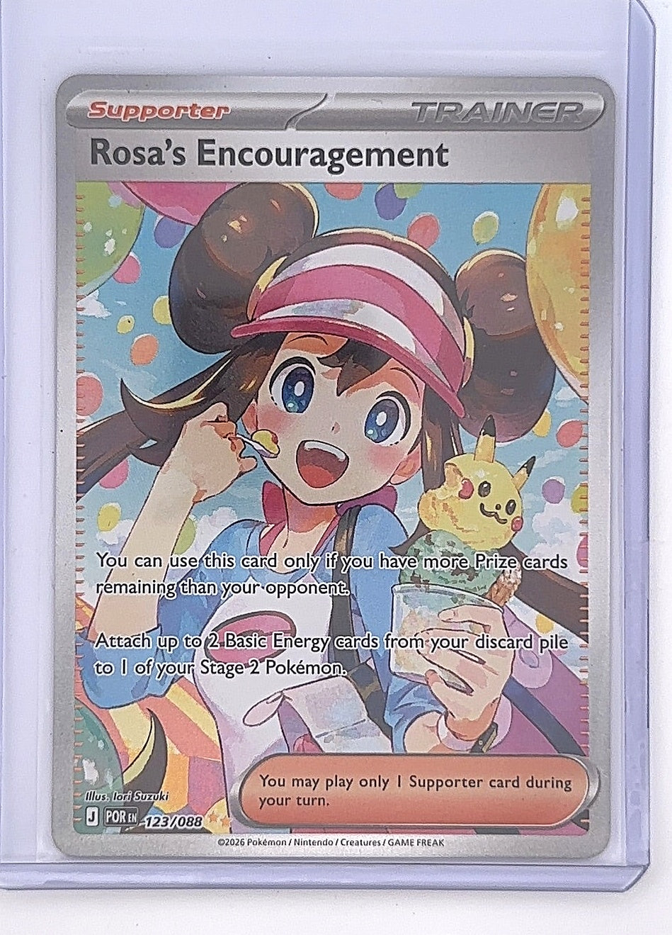 Rosa's Encouragement - 123/088 #123/088 — front