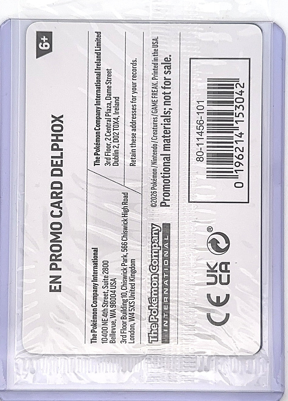 Delphox - 013/086 (Chaos Rising Stamped) #013/086 — back