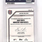 Jacob Wilson 2025 Topps Industry 05/15 Autograph — back
