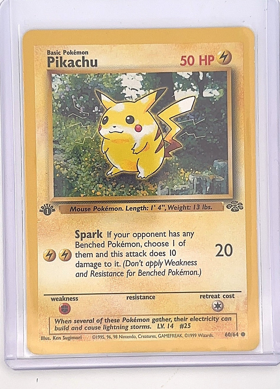 Pikachu #60/64 — front