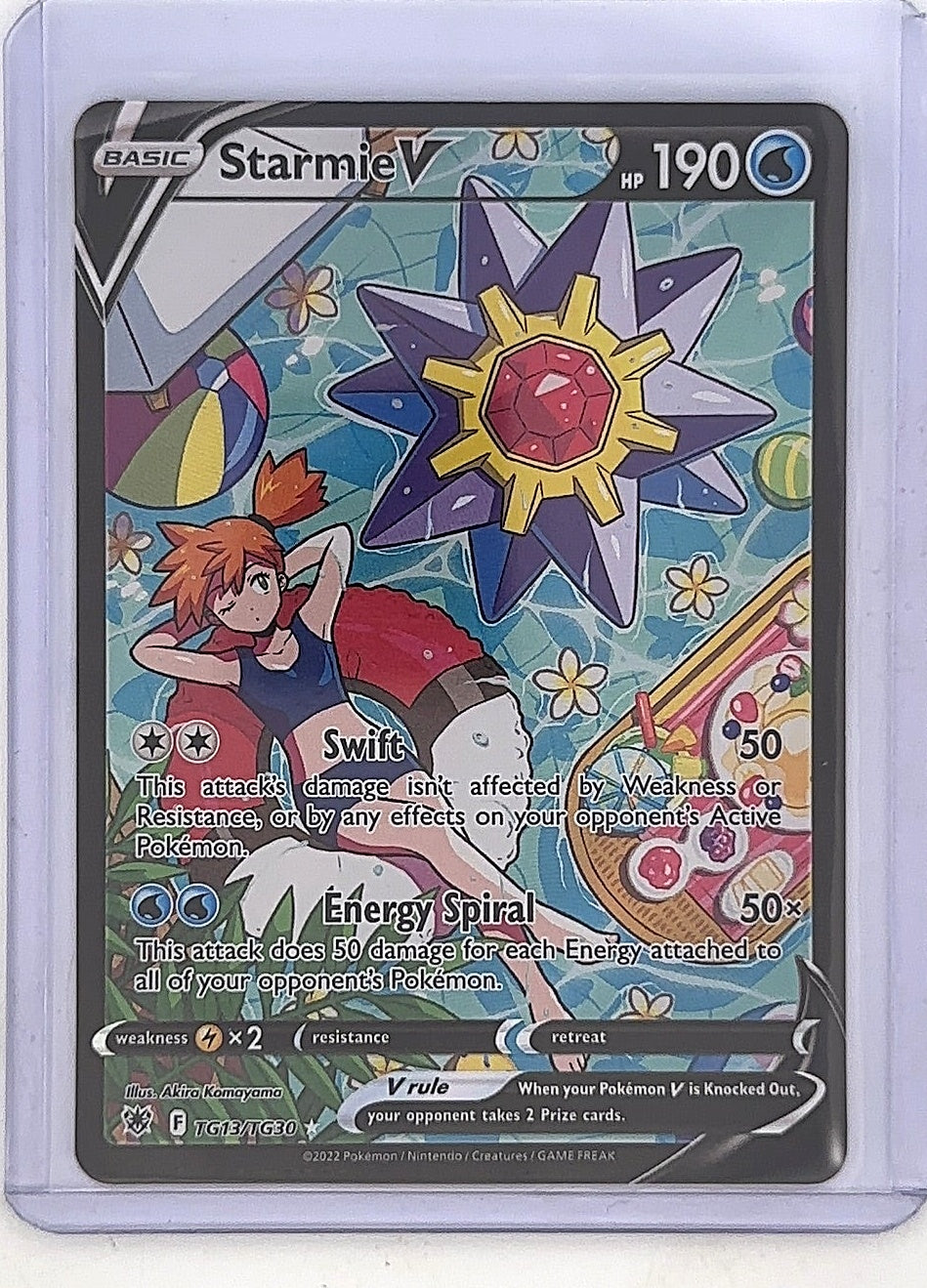 Starmie V #TG13/TG30 — front