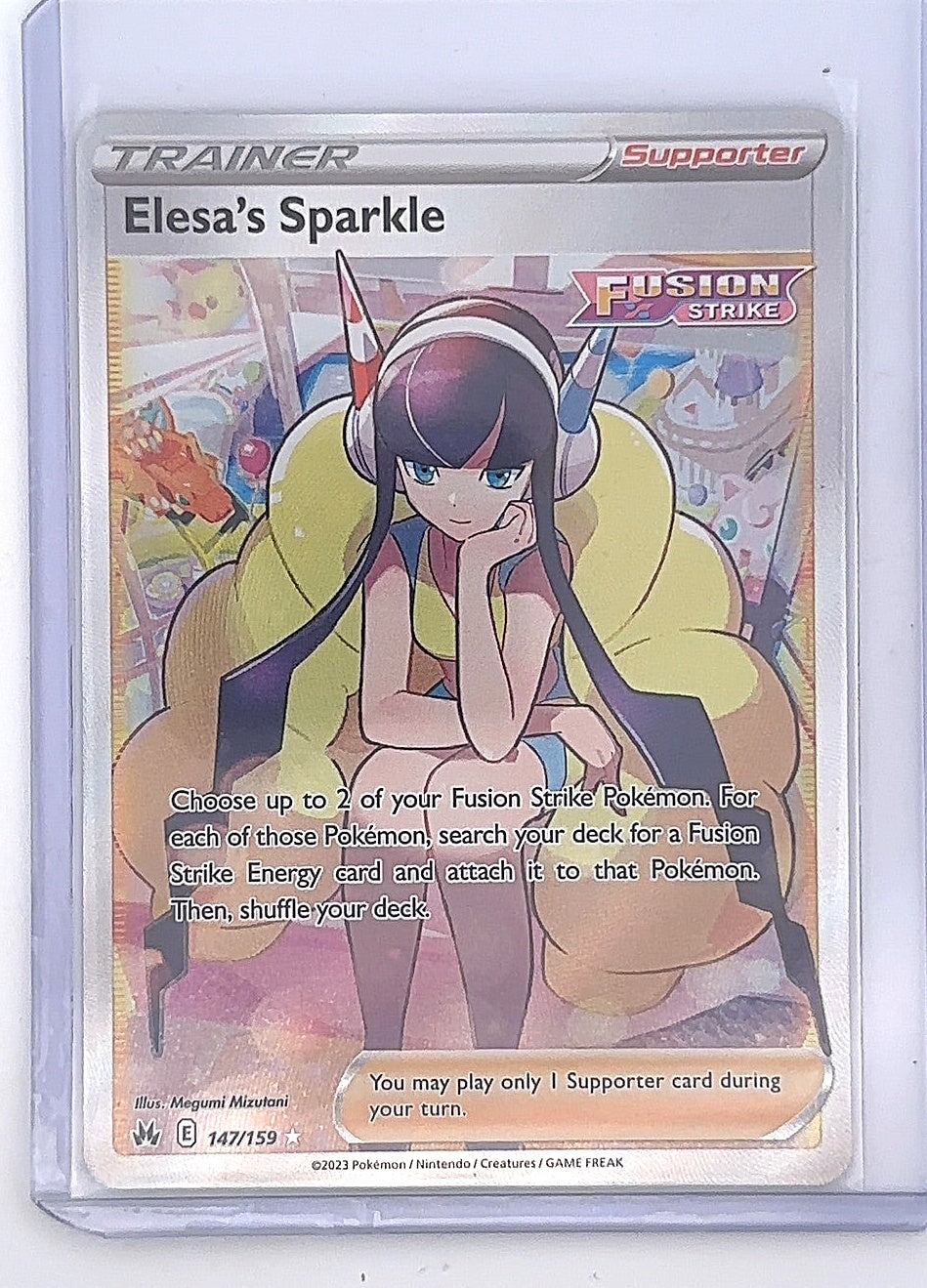 Elesa's Sparkle (Full Art) #147/159 — front