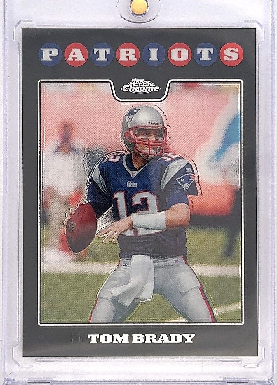 2008 Topps Chrome Tom Brady #TC3 — front