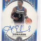 2025 Topps Pristine Autograph Anthony Edwards [Blue] #PA-AE — front