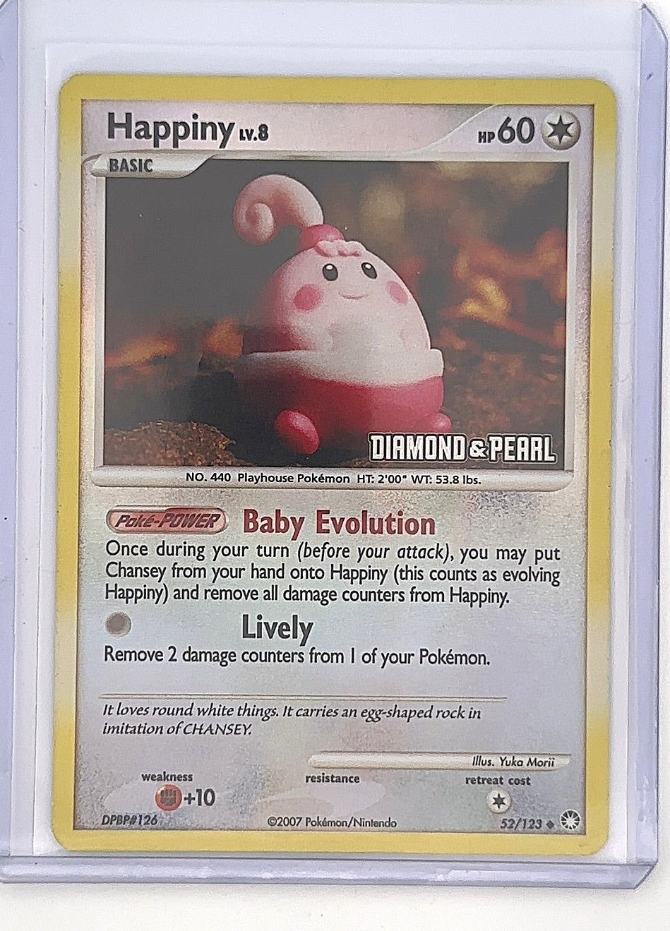 Happiny #52/123 — front