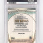 2024 Topps Luminaries Hit Kings Autograph Albert Pujols #HK-AP PSA 9 — back