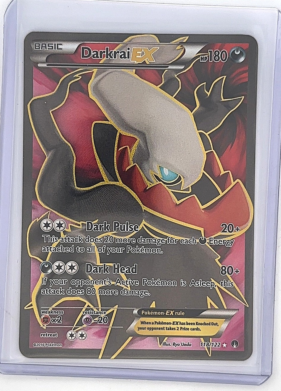 Darkrai EX (Full Art) #118/122 — front