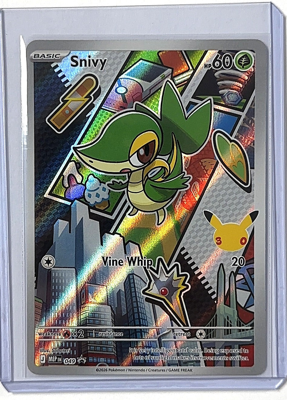 Snivy - 049 #049 — front