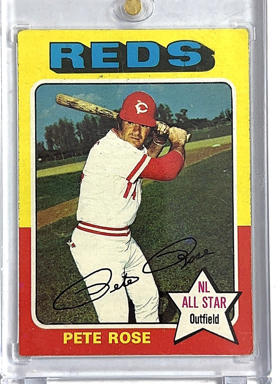 1975 Topps Pete Rose #320 — front
