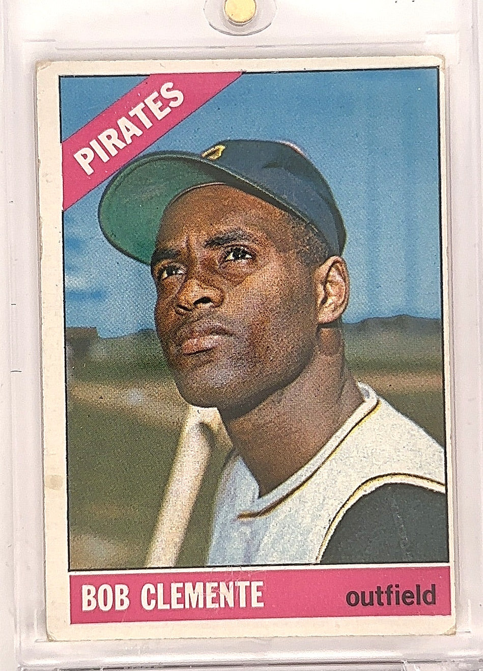 1966 Topps Bob Clemente #300 — front