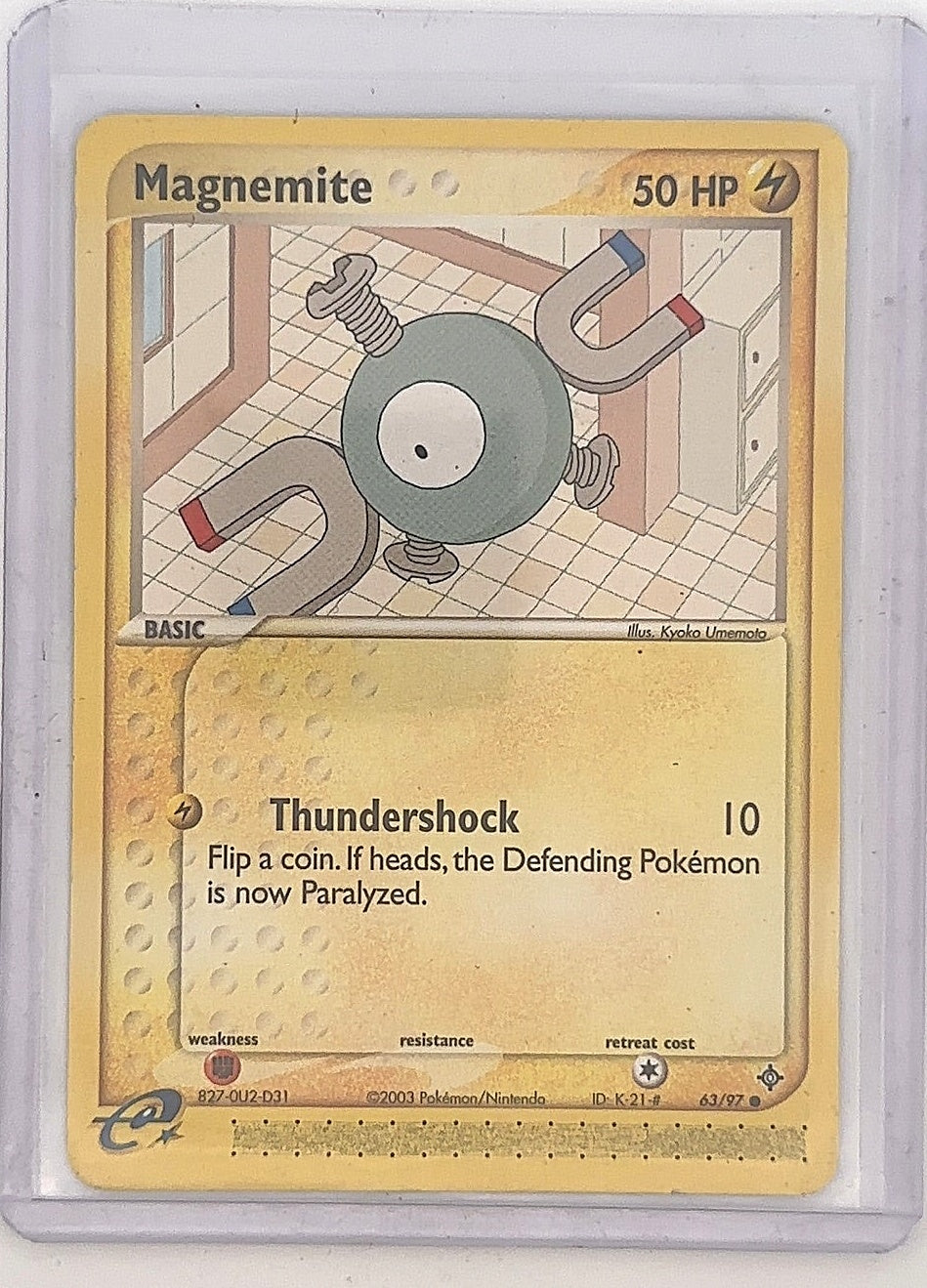 Magnemite - 63/97 #63/97 — front