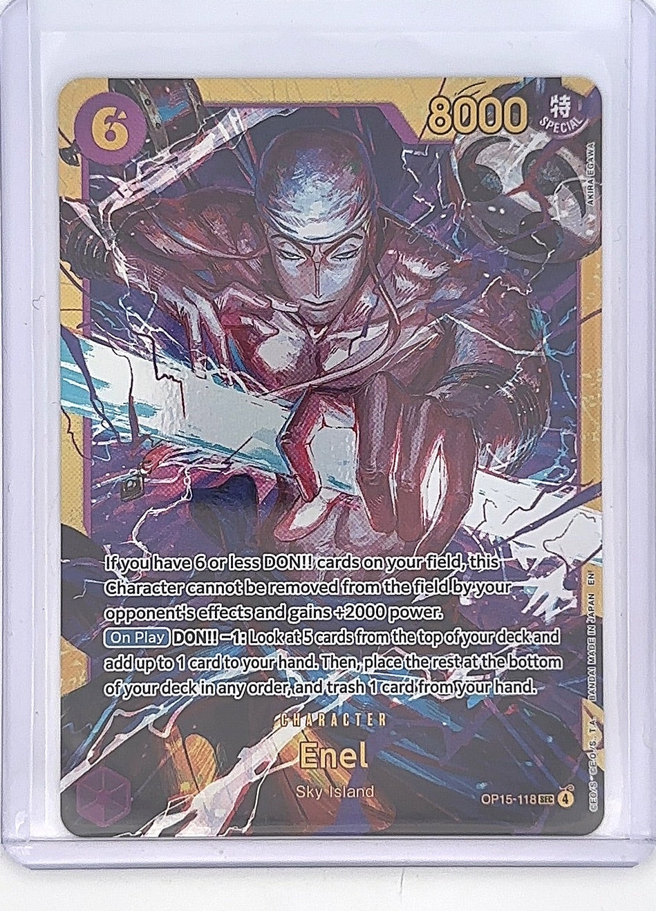 Enel #OP15-118 — front