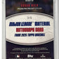 Aaron Nola Topps Patch Auto /5 — back