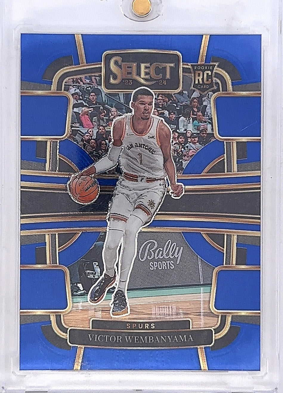 2023 Panini Select Victor Wembanyama [Blue Prizm] #87 — front