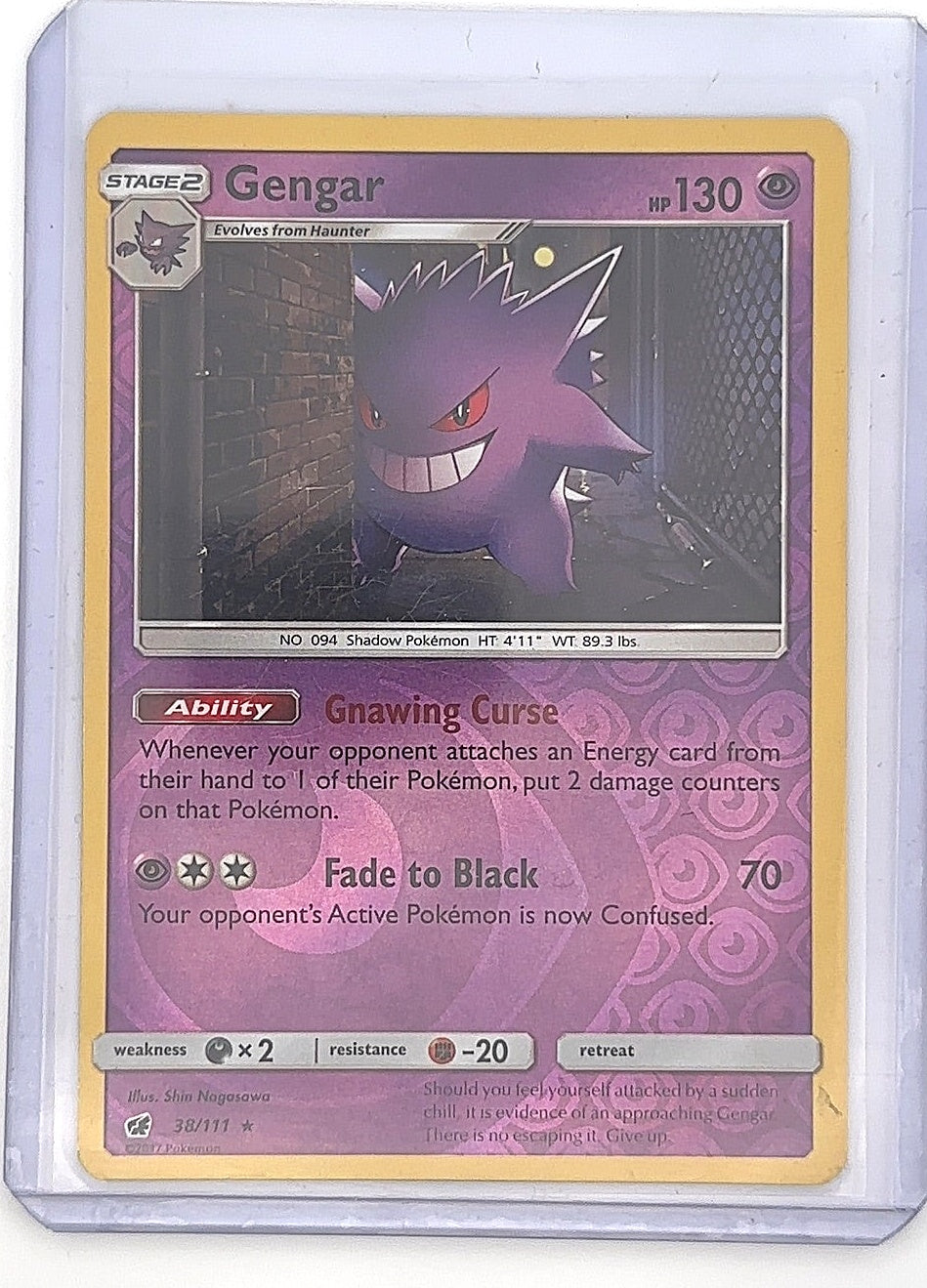 Gengar #38/111 — front